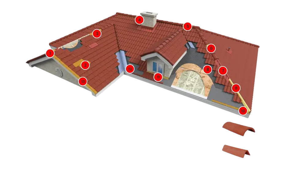Brava Spanish Barrel Tile Roof System