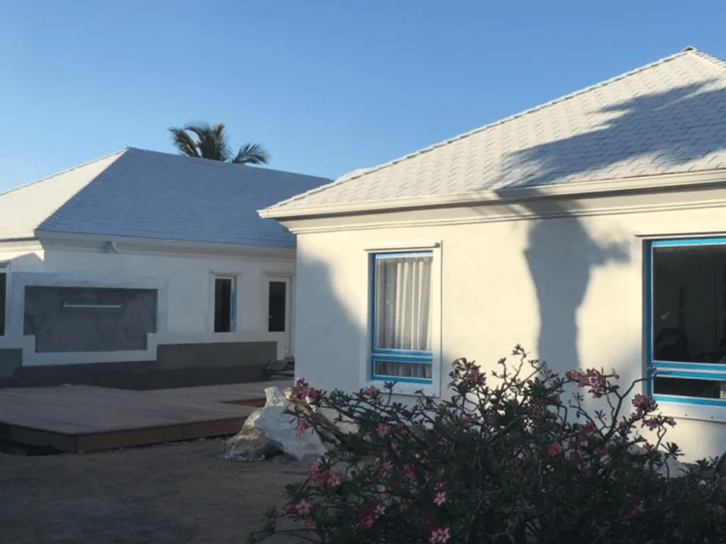 Synthetic composite roofing panels made from recycled materials reducing landfill waste in Florida