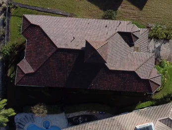 Brava Slate Tile roofing on a home in Tampa